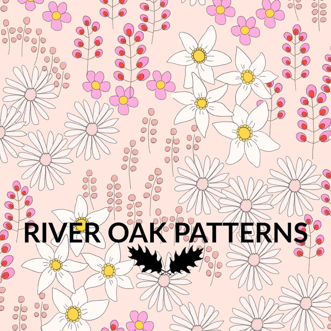 Spring Summer Pink Floral Seamless Pattern for Fabric Sublimation ...