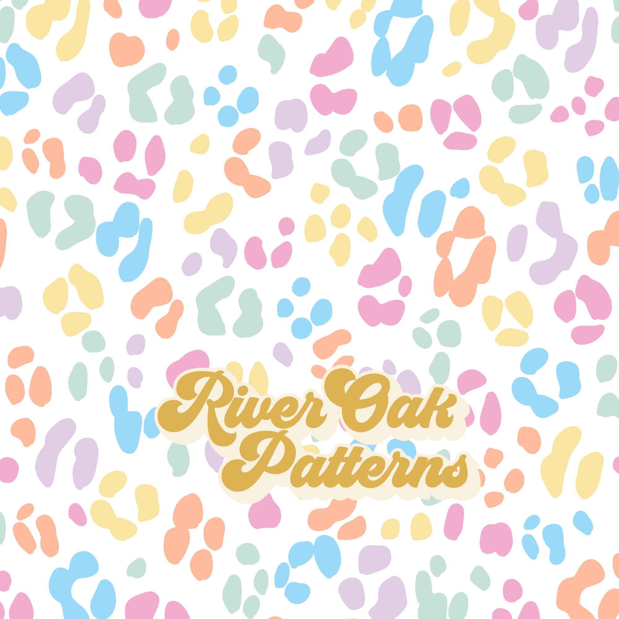 Leopard Print Seamless Pattern for Fabric Sublimation Repeating File ...