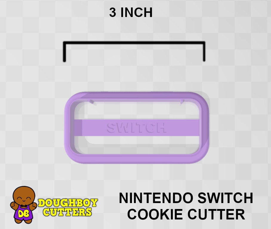 Nintendo Switch Cookie Cutter Dough Fondant or Polymer Clay Etsy