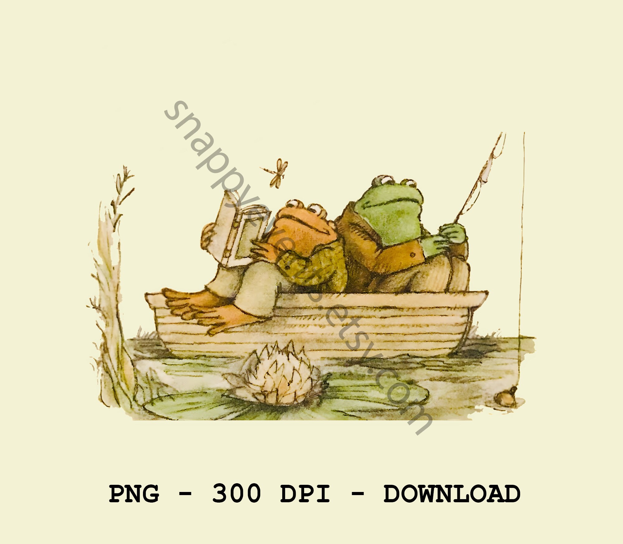 Frog and Toad PNG Vintage Frog and Toad PNG Vintage Classic - Etsy
