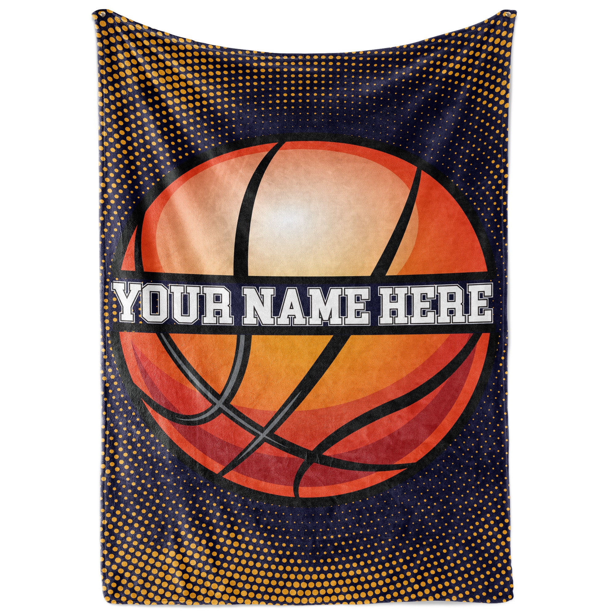 Personalized NBA Teams Map Blanket  Custom Name USA Basketball Teams –  Amor Custom Gifts