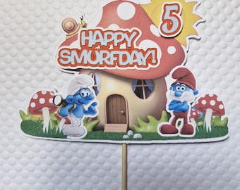 Officiële Smurfen Verjaardagsdecoratie