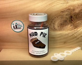 Dirt Scented Blowing Bubbles -fun toys cheap gifts weird smells outdoor games party favor weird gift smelly toys all ages kids gifts