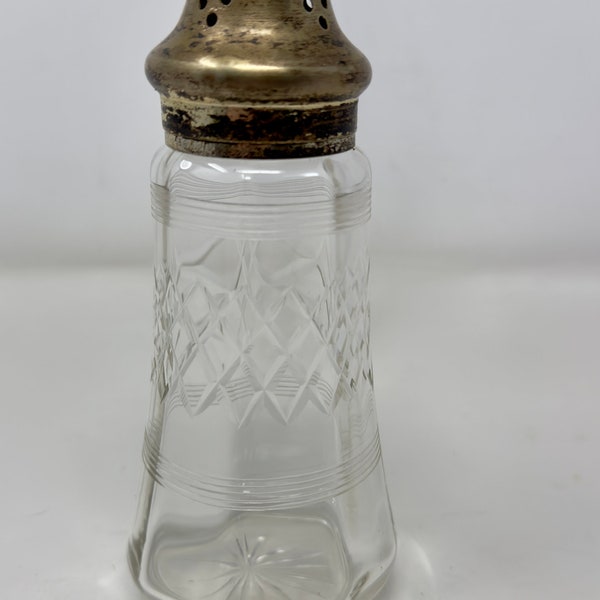 Antique Cut Glass Sugar Shaker