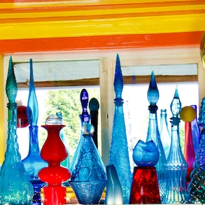 My Genie Bottles Art Photography Cards - My Vintage Kitchen - blanco schrijfkaarten - set van 5