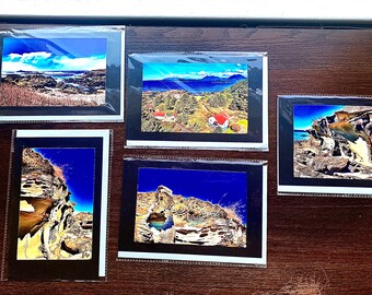 Vancouver Island BC Canada Art Photography Cards Set of 5 - Blank Writing Cards