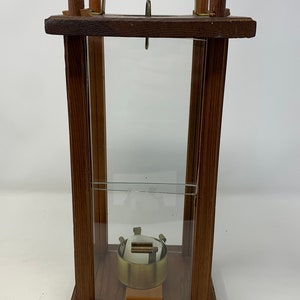 Candle Lantern Wood and Glass Made in Canada