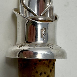 Verseur pour bouteilles de vin MCM MEMA EPB « The Drip Stopper » - Métal argenté - Suède - Bouchons de liège complets, 1960