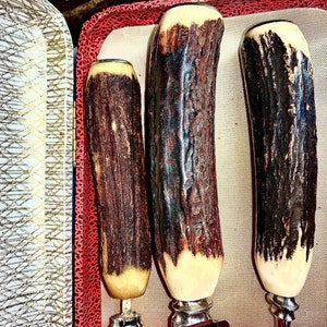 Sheffield premier 3-teiliges Schnitzset im Etui aus Kunstknochen mit Griff
