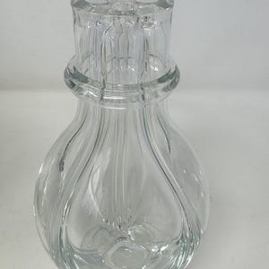 2 Collectable Bols/Fait Main French Liquor Bottles With 4 Chambers Large and Medium Size image 3