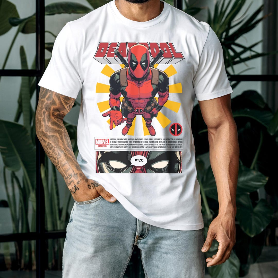 De@dpool Disney Unisex Tee, Free Shipping, Comic Movie Fan Gift ...