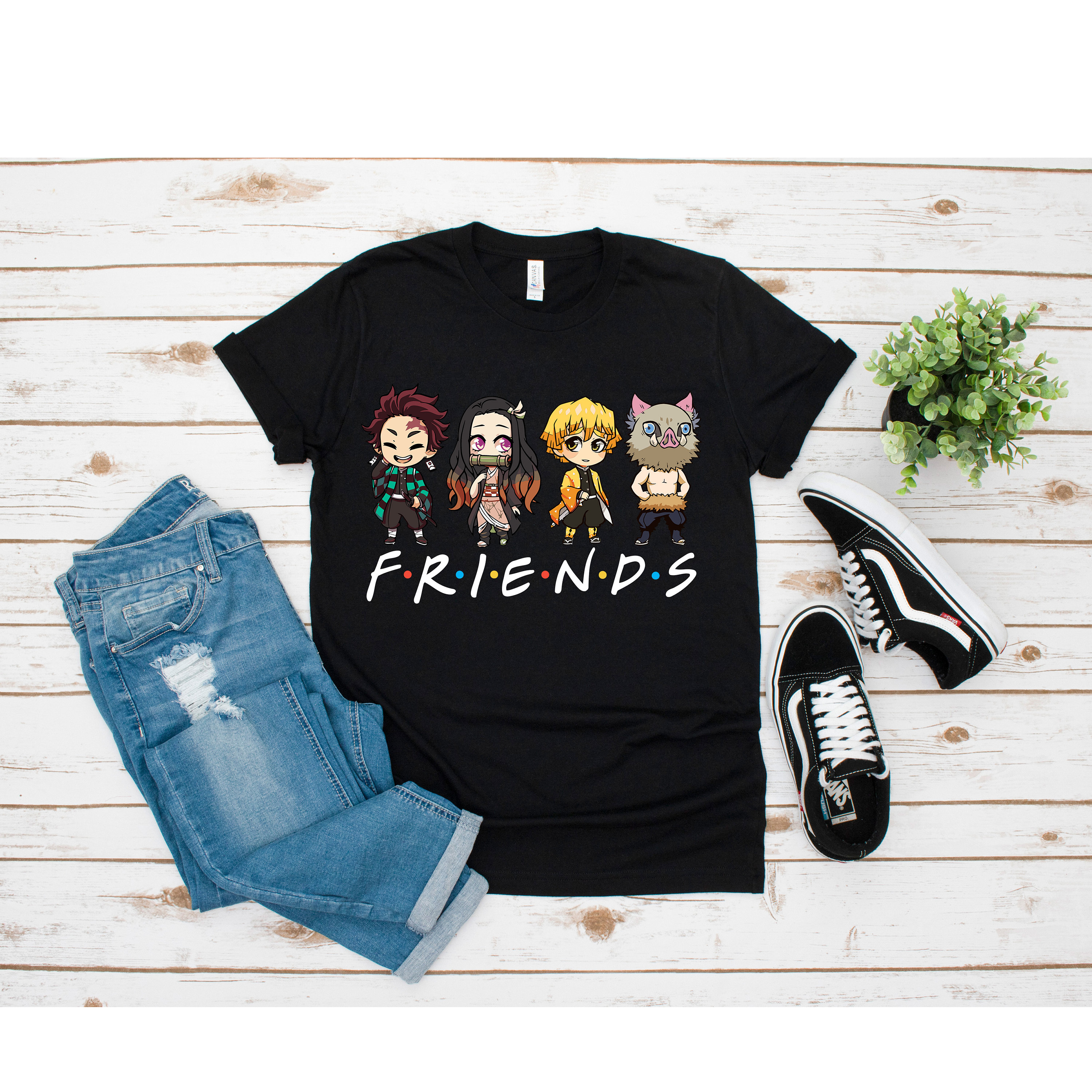 Friends Forever Tomodachi Game Anime Unisex T-Shirt - Teeruto