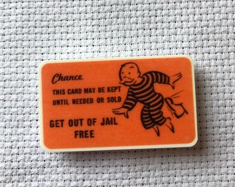 Get Out Of Jail Card Etsy Canada