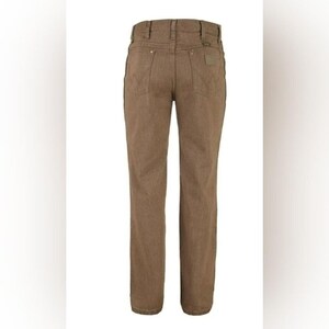 Wrangler Vintage Cowboy Cut 936 Slim Fit Denim Jeans 28x30 Brown 100% Cotton NWT imagen 6