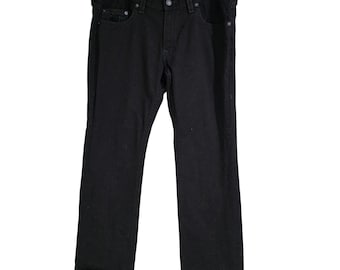 True Religion vintagey2k Bobby Jeans Heren 40 Zwart Rechte Pijpen Denim