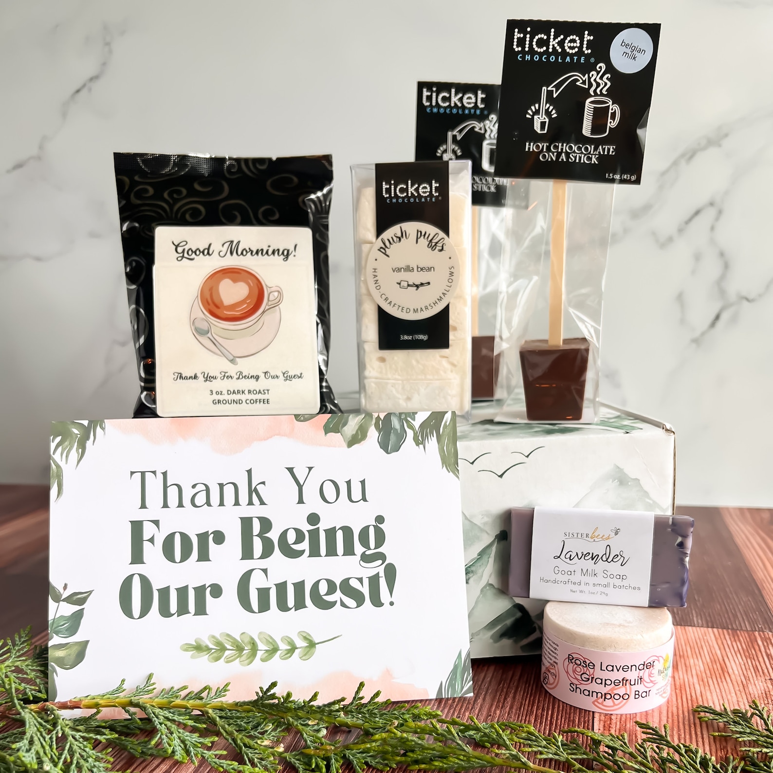 Airbnb VRBO Vacation Rental Guest Gift Box Basket Etsy