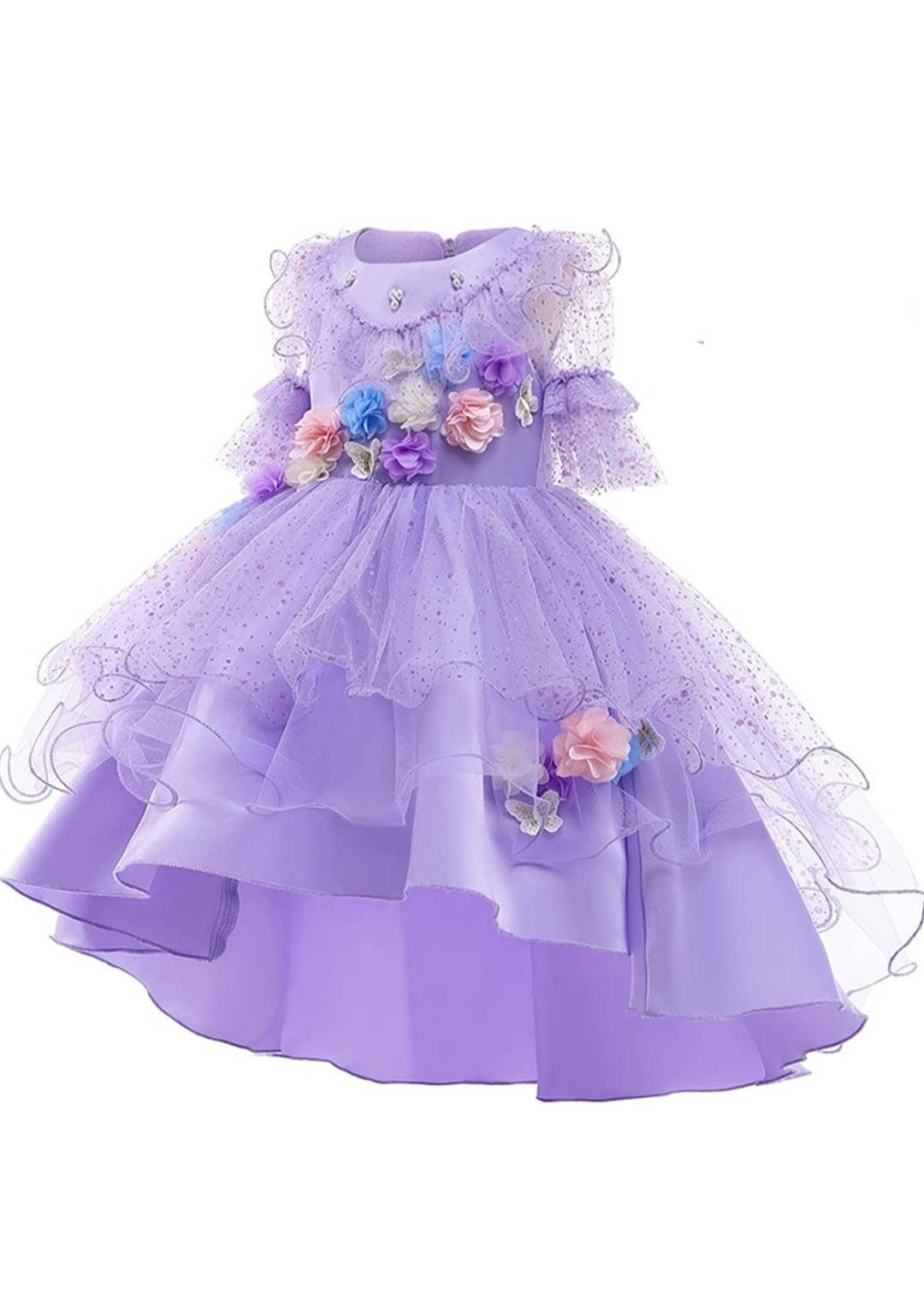 Isabela Dress Isabella Encanto Dress Floral Purple Dress - Etsy