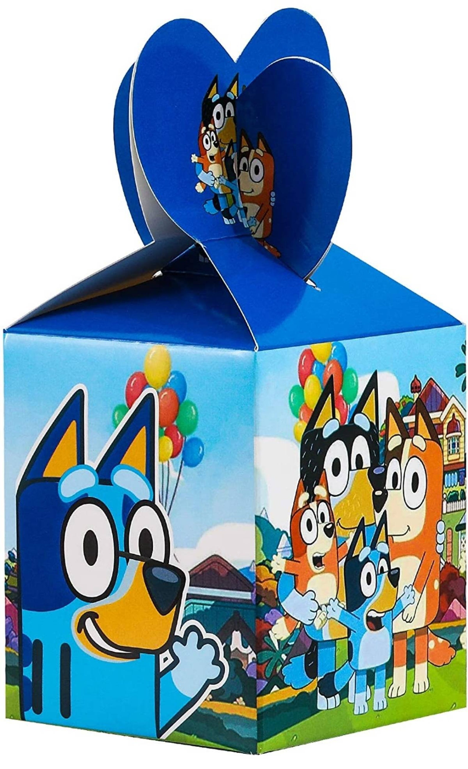 12 Pc Set Bluey Gift Bags Bluey Birthday Bluey Treat Boxes Etsy UK
