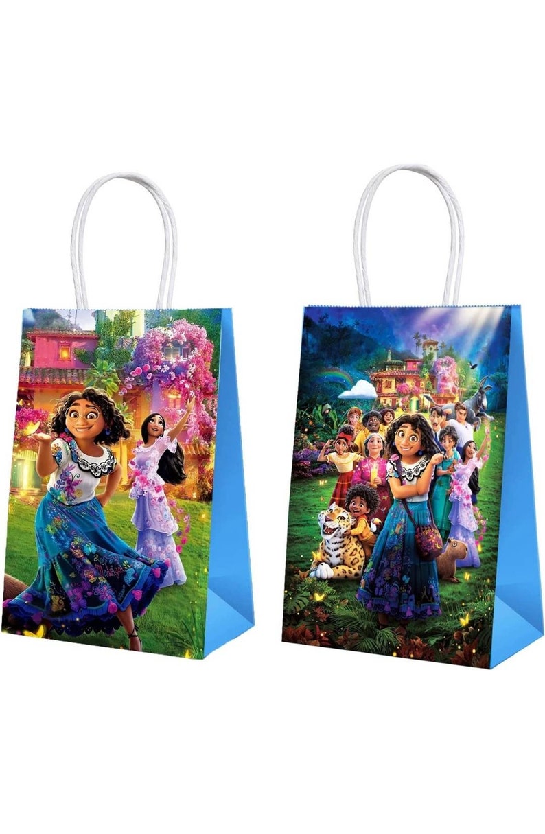 16 Pc Encanto Gift Bags Encanto Birthday Encanto Party Etsy