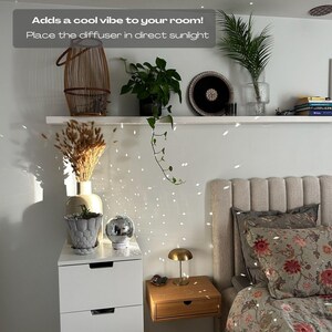 Disco Ball Diffuser Spinning | Cute Aromatherapy Diffuser and ...