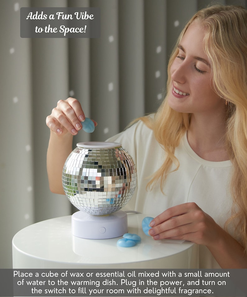 SCANDINORDICA Disco Ball Wax Warmer