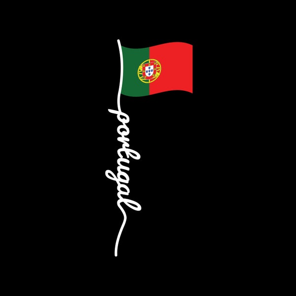 Portugal SVG PNG Portuguese Flag Portuguese Pride Europe Cricut Cut Files Vector Layered svg Files Porto Lisbon Bandeira de Portugal