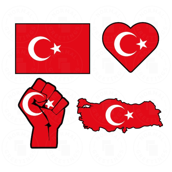 Drapeau Turquie' Dessous de verre