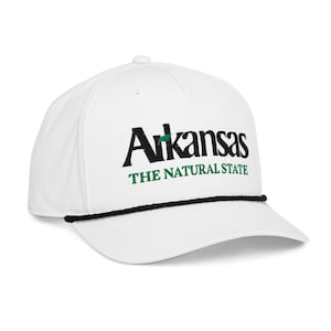 Arkansas The Natural State Hat – Arkansas Cap – Embroidered Outdoor Snapback