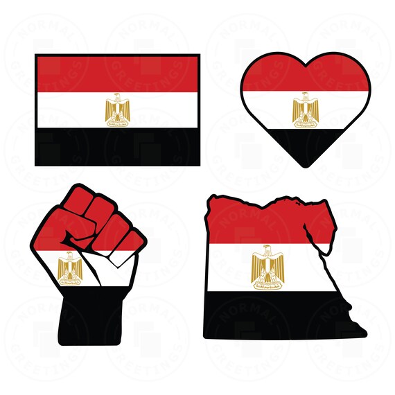 Ägypten Flagge Autoaufkleber – 100 Mm Vinyl-Sticker, Wetterfest + 2 Bonus-Aufkleber