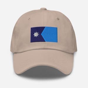 Minnesota Flag Embroidered Hat | Adjustable Dad Hat | MN State Flag Cap