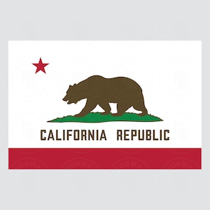 California Republic Flag SVG File Minimalist Californian Bear Flag Simple Clip Art Los Angeles San Francisco San Diego Cricut Cut PNG Vector