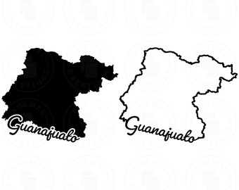 グアナファト メキシコ SVG PNG メキシカーノ メキシコ クリカット カット ファイル ベクトル エスタド デ グアナファト マパ ラテン系 チカーノ プライド レオン グアナファテンセ