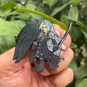 Hard Enamel Pin Sephiroth Chibi Final Fantasy 5cm