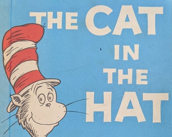 Vintage First Edition Dr. Seuss - 1957 The Cat In The Hat