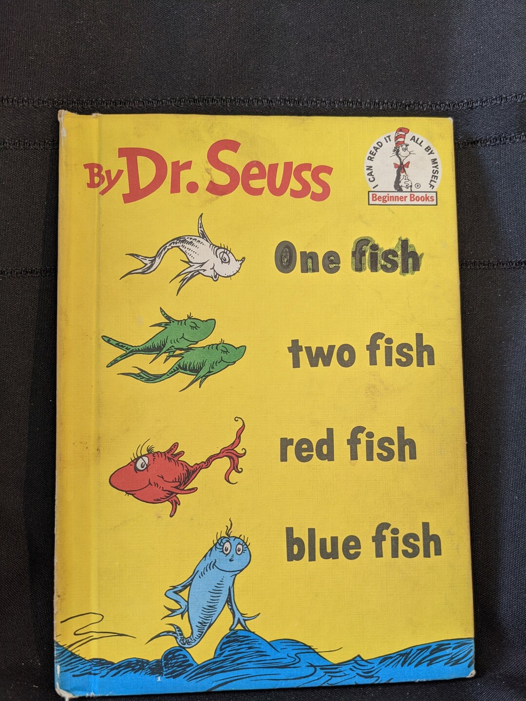 Vintage Dr. Seuss 1960 One Fish Two Fish Red Fish Blue Fish Etsy