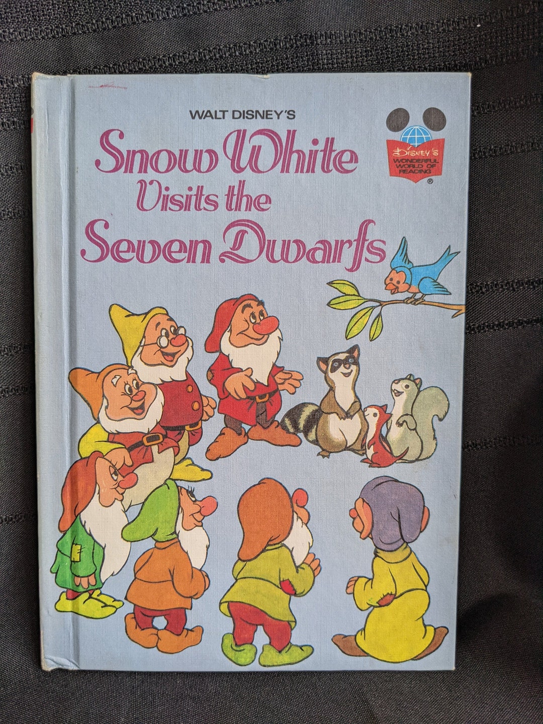Vintage Walt Disney Book 1979 Snow White Visits the Seven Dwarfs - Etsy