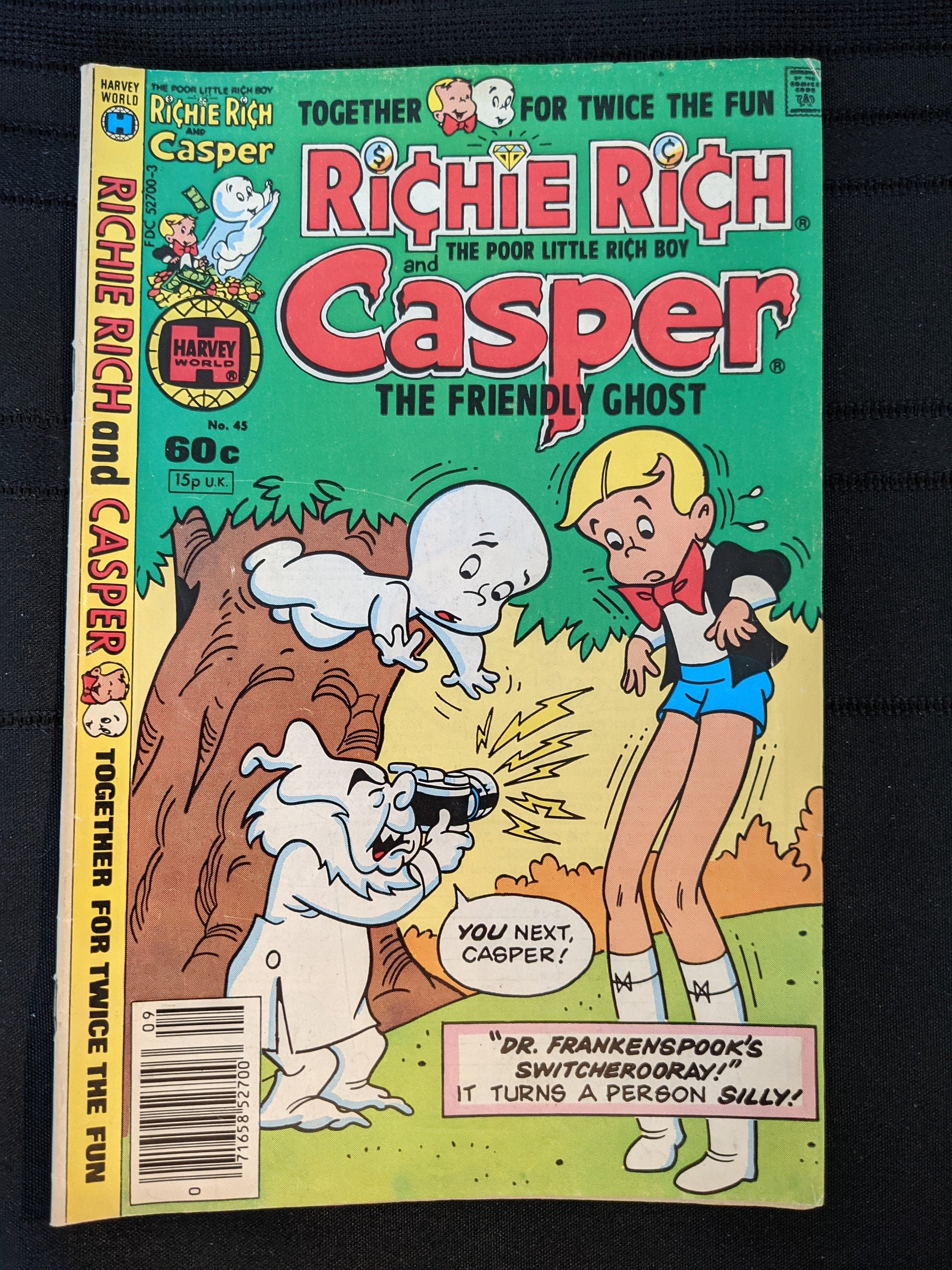 Richie Rich Casper The Unbelievable Billionaire Boy Who Lives In A Haunted Mansion - gnvztr4