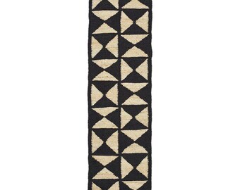 Hand Loomed Natural Jute Hemp Runner Rug, Hemp Jute Runner, Large Area Jute Rug, Custom Size Rug, Vintage Rug, Decorative Rug, Boho Area Rug