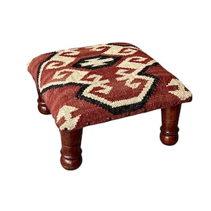 Ottoman for Gestroom Footstool bench, Dressing table bench,Bathroom Vanity,Padded bench, Under desk stool, Custom Size Footstool