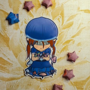 Mushroom Girl Sticker | Original Character Sticker
