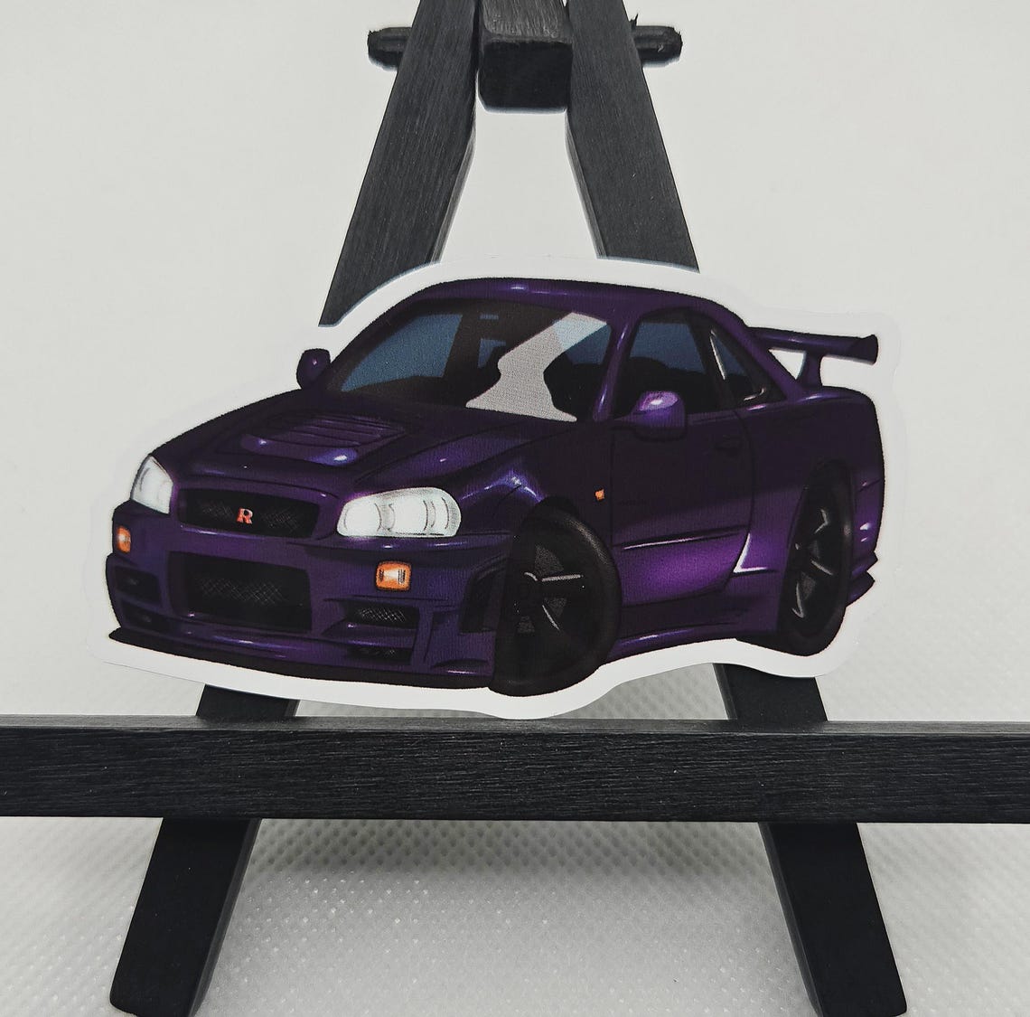 GTR Chibi Car Sticker | Glossy Vinyl - Etsy