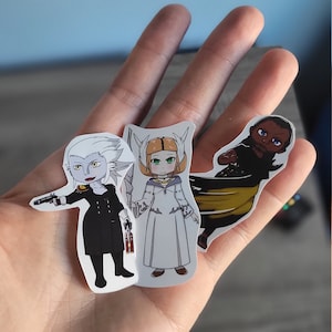 Final Fantasy 14 FFXIV Vinyl Stickers - Grand Company Leaders