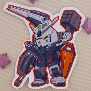 Cute Gundam Sticker | Thunderbolt Chibi