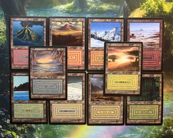 10 Dual Lands Bundle Proxy Old School MTG