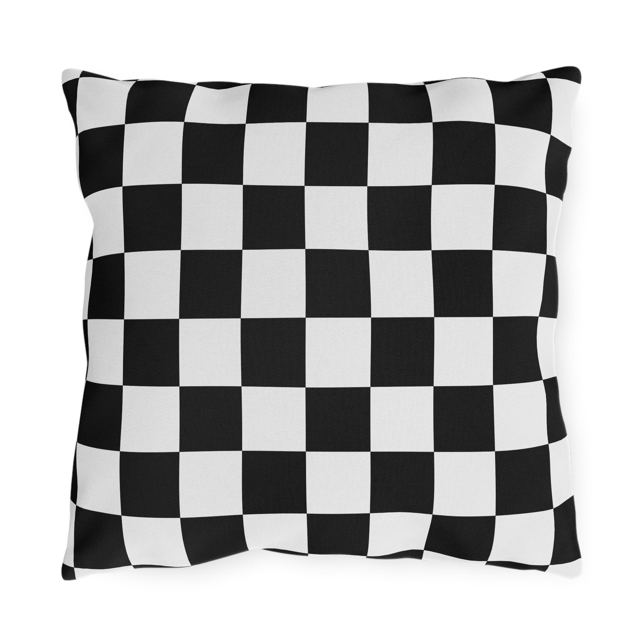Black and white plaid outdoor pillows hotsell