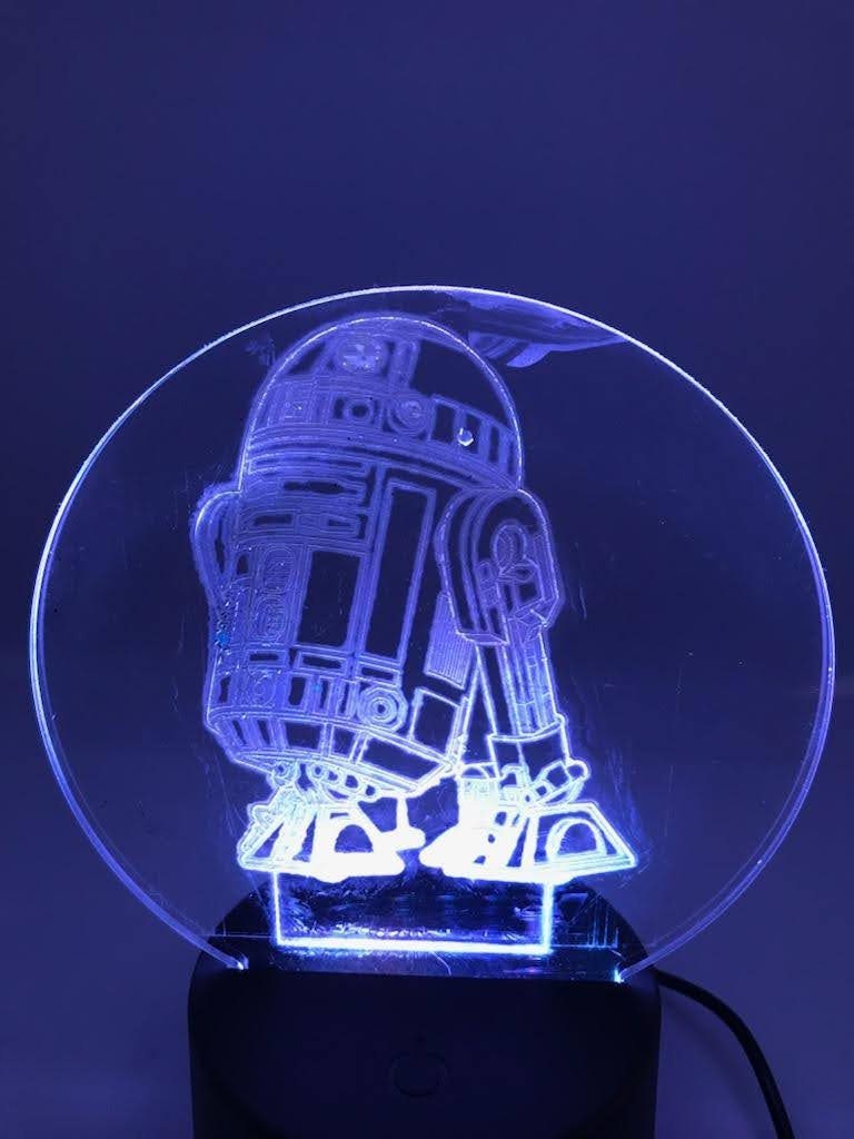 Led-beleuchtung kit für 75308 kompatibel mit roboter R2-D2
