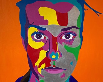 Personalisiertes Acryl Pop Art Portrait