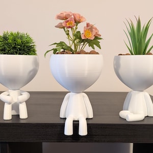 People Planter Flower Pots