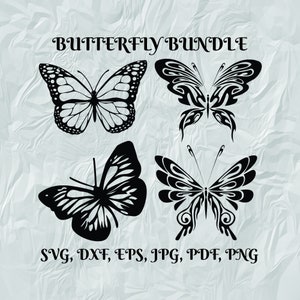 Butterfly svg, butterfly bundle, butterfly cut file, butterfly cut file for cricut, butterfly silhouette, butterfly design, sublimation