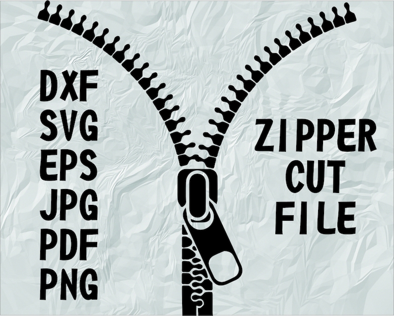 Zip Rider Svg Zipper Svg, Zipper Clipart, Zipper File for Cricut, Ziper Cut File ...